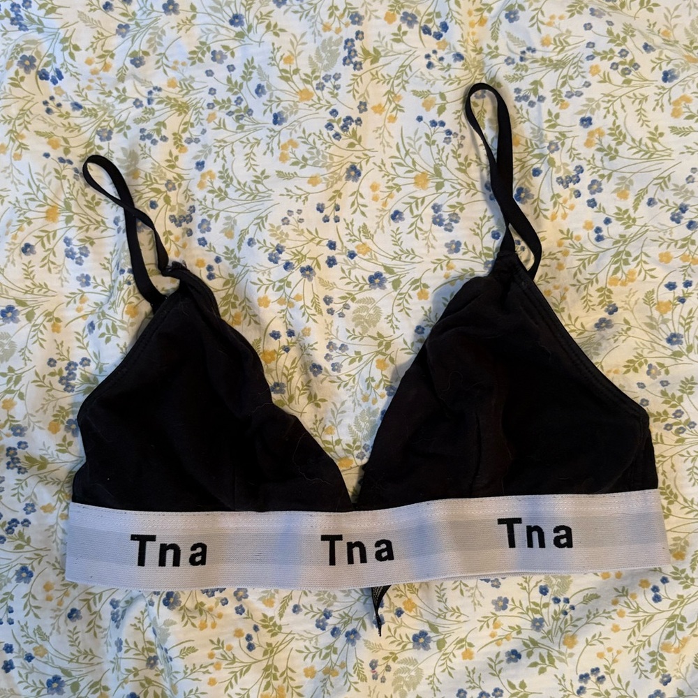Tna Black Bralette